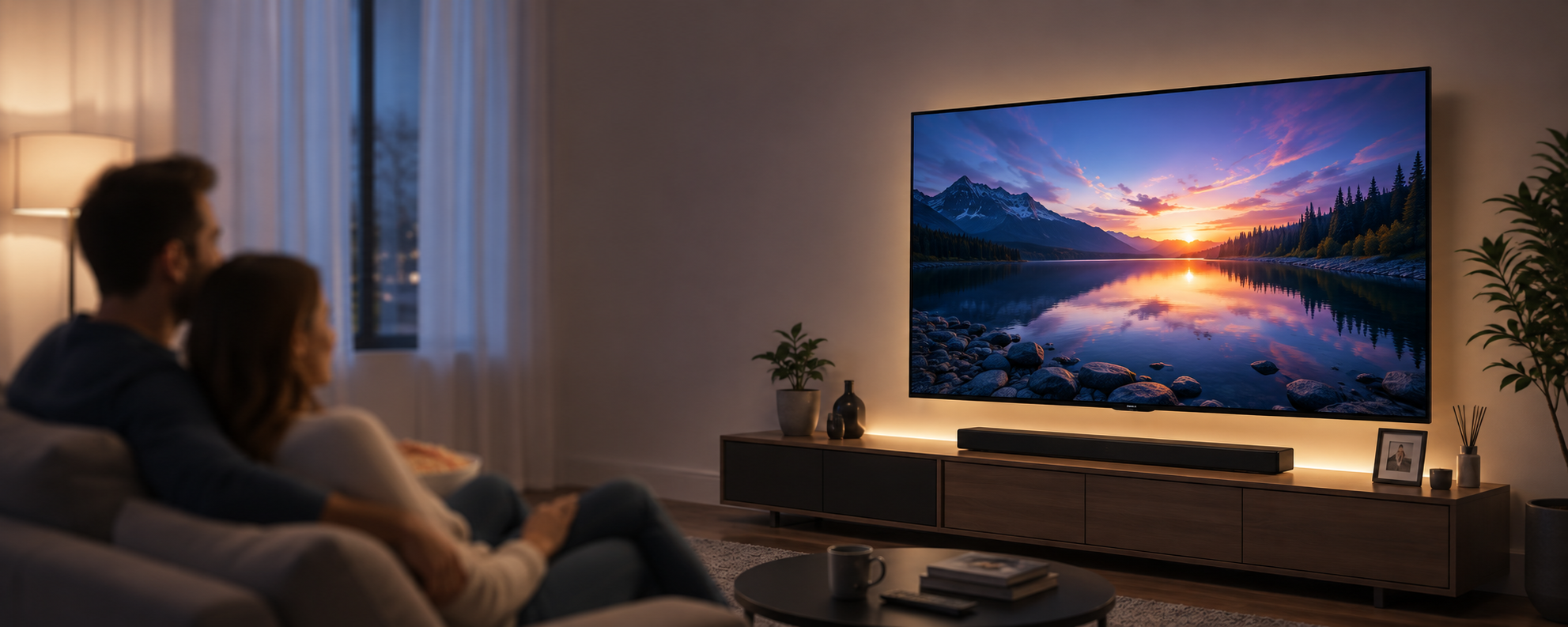 Connected smart TV technology